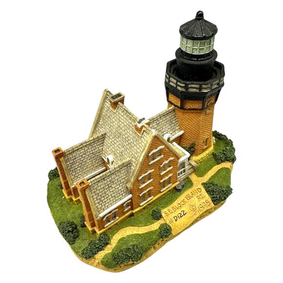 1995 Harbour Lights Lighthouse #403 SE Block Island Rhode Island Numbered D122 - Picture 6 of 9